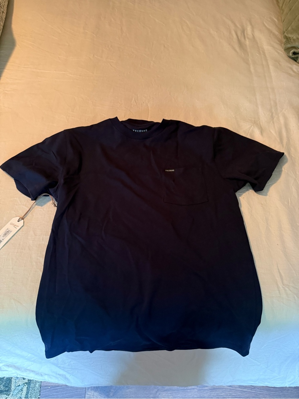 Tecovas Navy Short Sleeve Pocket Tee